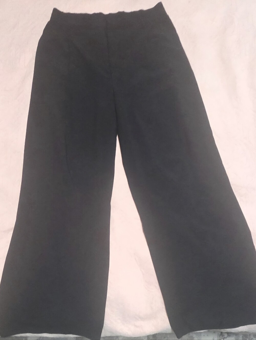 ALO Wide Leg Pants Sz L Black